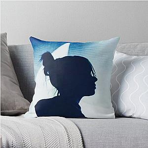 billie billie billie eilish Throw Pillow RB1210