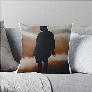 silhouette billie Throw Pillow RB1210