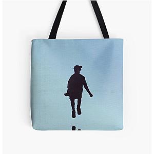 Black Awesome Silhouette Billie All Over Print Tote Bag RB1210