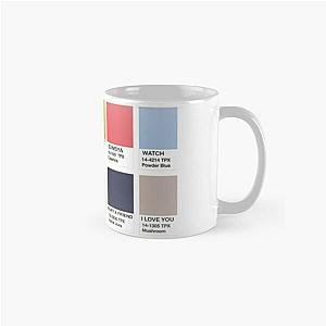 Billie Eilish Pantone Songs Classic Mug RB1210