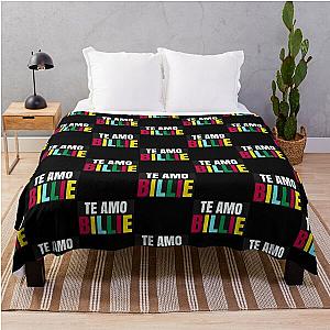 Te amo billie| Perfect Gift|billie eilish gift Throw Blanket RB1210