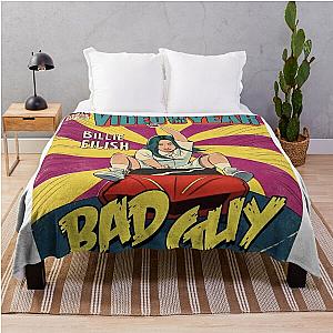 Funny Bad Guy Comics Poster Throw Blanket RB1210