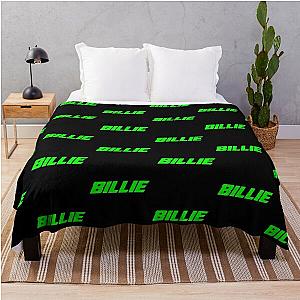 Neon Billie (black bg)  Throw Blanket RB1210