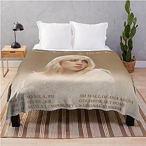 Billieeilishs Best Singer || 0002 Poster Throw Blanket RB1210