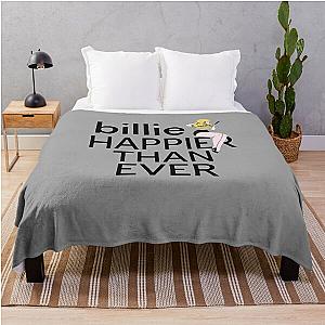 Billie Eilish Merch Pretty Boy Billie Happier Than Ever Throw Blanket RB1210