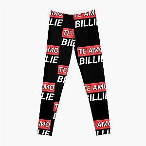 Te amo billie| Perfect Gift|billie eilish gift Leggings RB1210