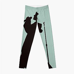 Black Awesome Silhouette Billie Leggings RB1210