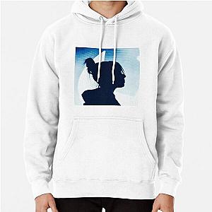 Black Awesome Silhouette Billie Pullover Hoodie RB1210