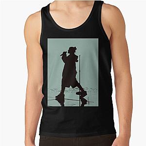 Black Awesome Silhouette Billie Tank Top RB1210