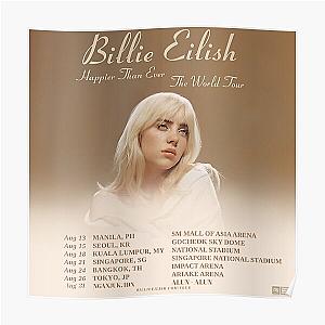 Billieeilishs Best Singer || 0002 Poster Poster RB1210