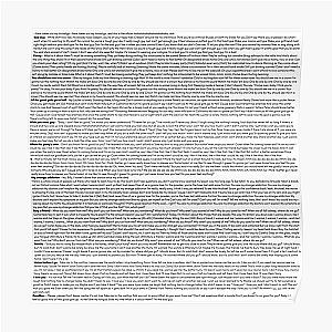 Every lyrics from BILLIE Poster RB1210