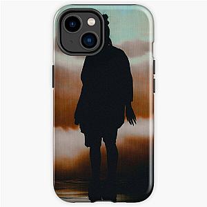 Black Awesome Silhouette Billie iPhone Tough Case RB1210