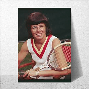 Trailblazing Athlete Billie Jean King Posters