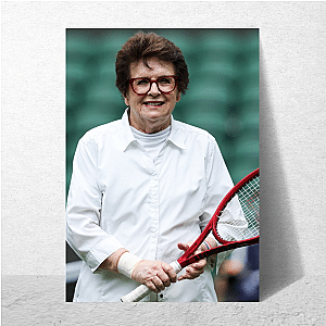 Tennis Icon Billie Jean King Posters