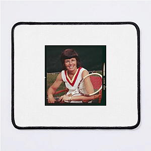 Trailblazing Athlete Billie Jean King Mouse Pads