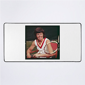 Trailblazing Athlete Billie Jean King Mouse Pads