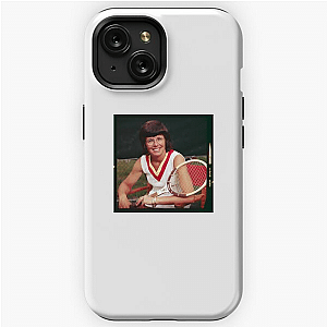 Trailblazing Athlete Billie Jean King iPhone Cases