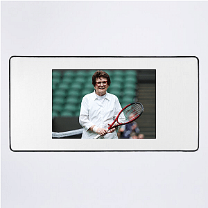Tennis Icon Billie Jean King Mouse Pads