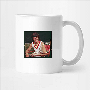 Trailblazing Athlete Billie Jean King Mugs