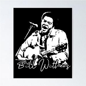 Poster Bill Withers black and white Poster