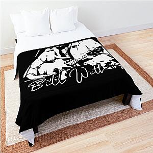 Poster Bill Withers black and white Comforter