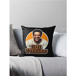 The face painting Bill Withers singer   Throw Pillow