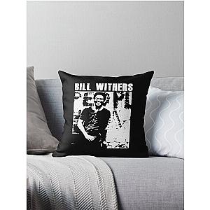 Poster vintage Bill Withers songwiter talent Throw Pillow