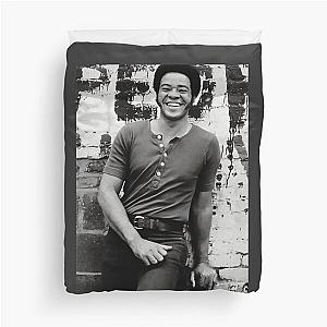 Bill Withers enhanced and grained old photo. For Jazz loers. Duvet Cover