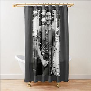 Bill Withers enhanced and grained old photo. For Jazz loers. Shower Curtain