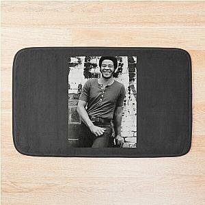 Bill Withers enhanced and grained old photo. For Jazz loers. Bath Mat