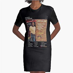 Bill Withers - Just As I Am Tracklist Album Graphic T-Shirt Dress