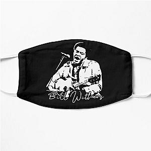 Poster Bill Withers black and white Flat Mask