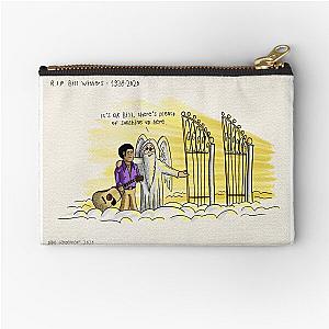 RIP Bill Withers Cartoon Zipper Pouch