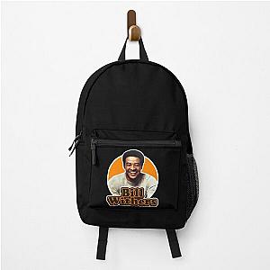 The face painting Bill Withers singer Backpack