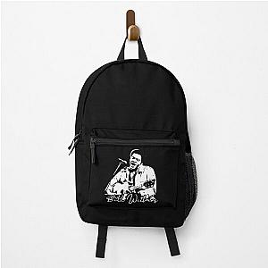 Poster Bill Withers black and white Backpack