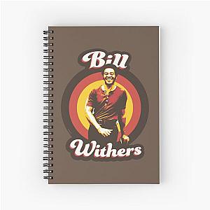 Bill Withers 70s Funky Soul Spiral Notebook