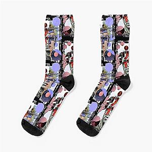 Billy Idol Kanji Socks