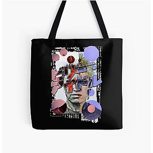 Billy Idol Kanji All Over Print Tote Bag