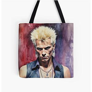 Billy Idol All Over Print Tote Bag