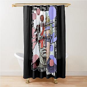 Billy Idol Kanji Shower Curtain