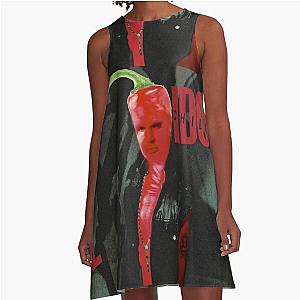 Chili Idol (Billy Idol parody) A-Line Dress