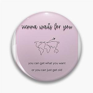 Vienna lyrics Billy Joel Pin