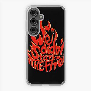 We didn't start the fire Billy Joel Samsung Galaxy Soft Case