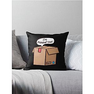 Moving Out Box – Billy Joel inspired Throw Pillow