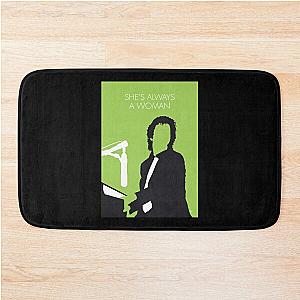 Billy Joel Minimal Music poster Bath Mat