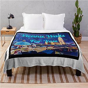 Billy Joel Vienna Waits for You Art Throw Blanket