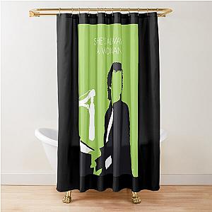 Billy Joel Minimal Music poster Shower Curtain