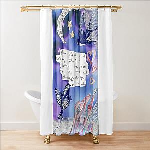 Billy Joel Vienna Collage Shower Curtain