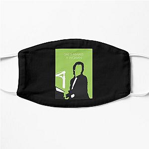 Billy Joel Minimal Music poster Flat Mask