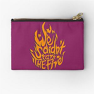 Copia de We didn't start the fire Billy Joel Zipper Pouch